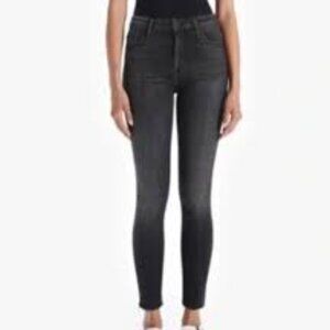 MOTHER Women's Black Skinny Jeans